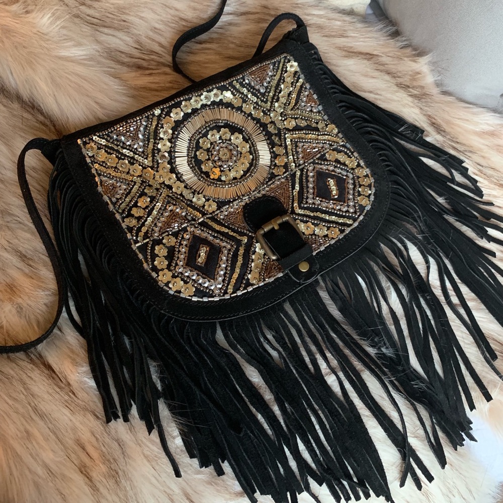 Big Buddha Fringe Bag